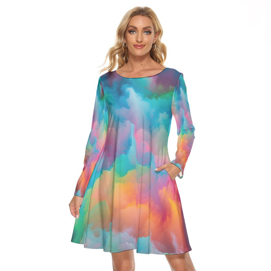 Women's Crew Neck Dress
