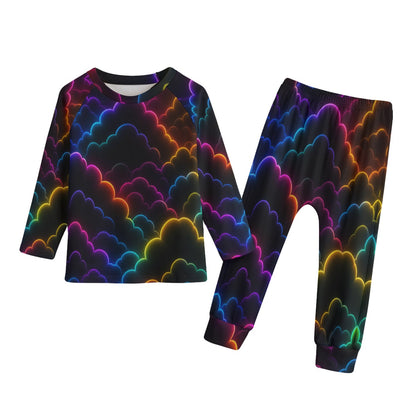 Kid's Knitted Fleece Set