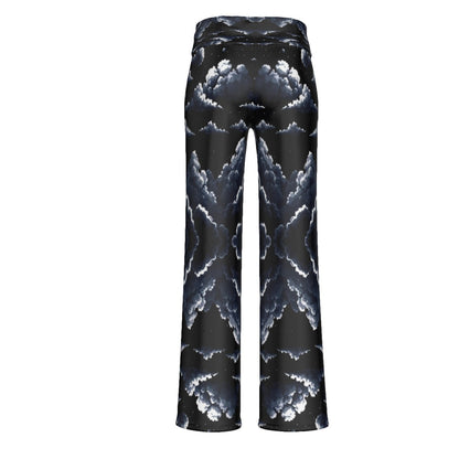 Women's High-waisted Straight-leg Trousers