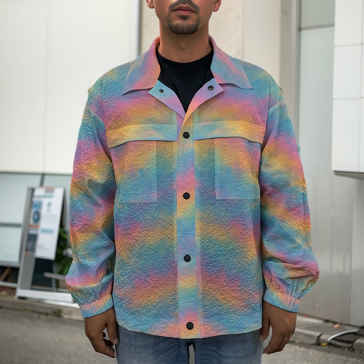 Men's Casual Lapel Jacket