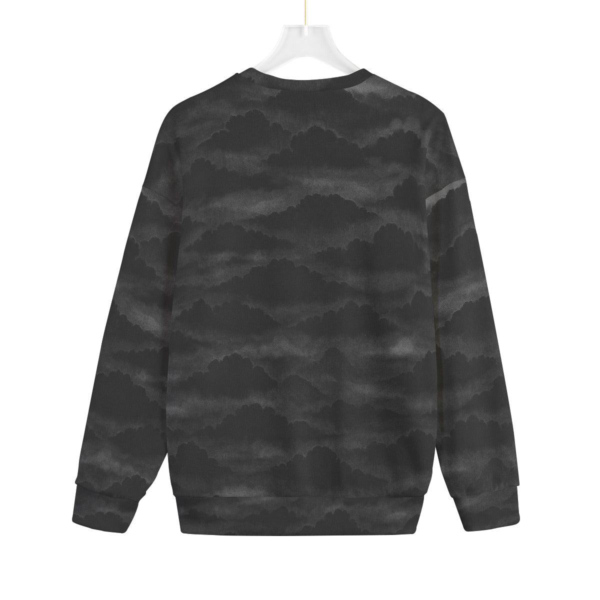 Unisex Drop-shoulder Knitted Fleece Sweater - view 2