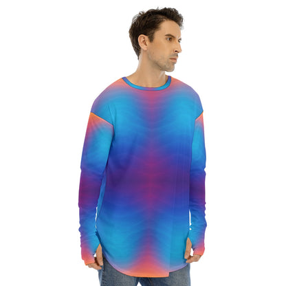 Men's Fingerless Long Sleeve T-shirt