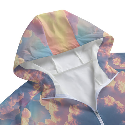 Unisex Windbreaker Long Jacket