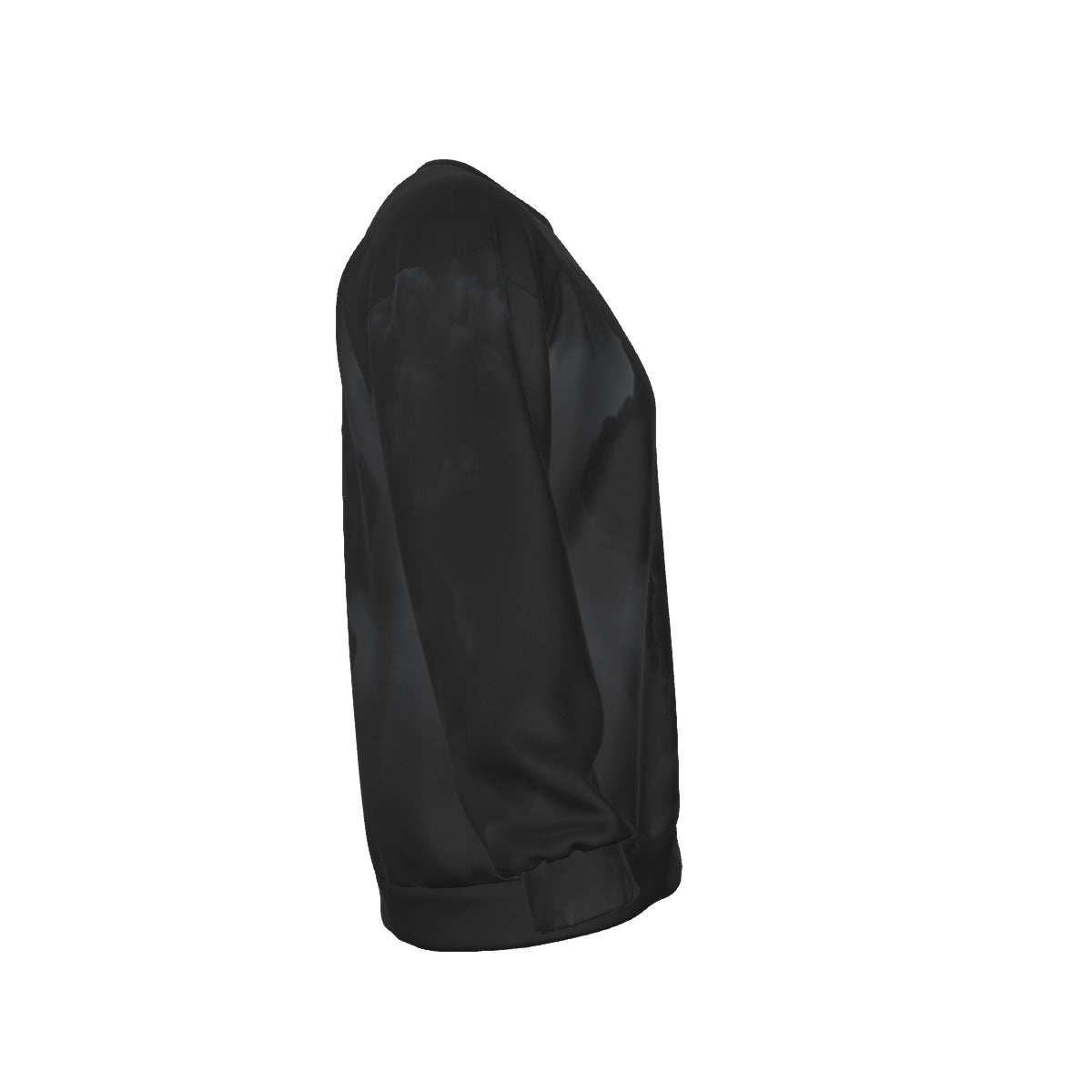 Men's Drop Shoulder Round Neck Long-Sleeved Sweatshirt
