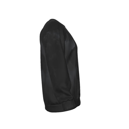 Men's Drop Shoulder Round Neck Long-Sleeved Sweatshirt