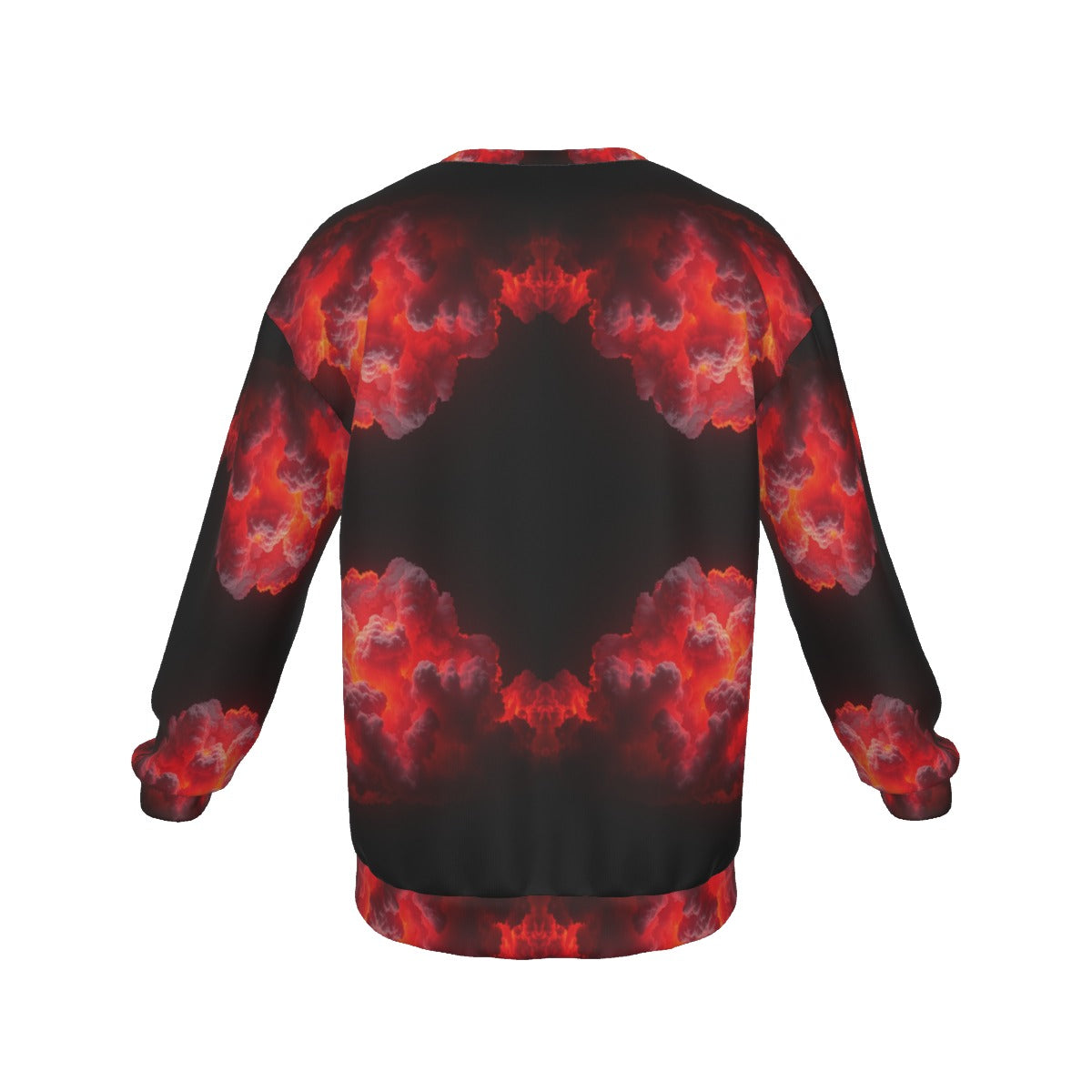 Men's Drop Shoulder Round Neck Long-Sleeved Sweatshirt