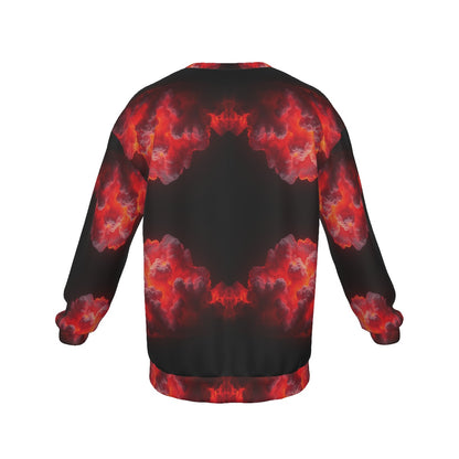 Men's Drop Shoulder Round Neck Long-Sleeved Sweatshirt