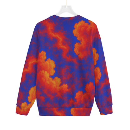 Unisex Drop-shoulder Knitted Fleece Sweater - view 2