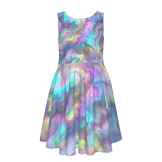 Kid's Sleeveless Vest Dress