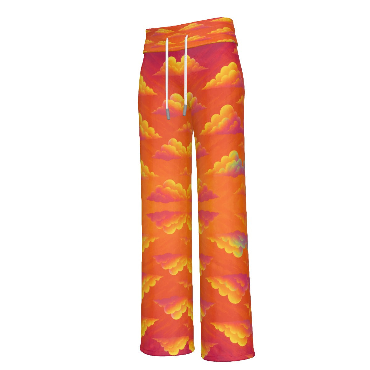 Women's High-waisted Straight-leg Trousers