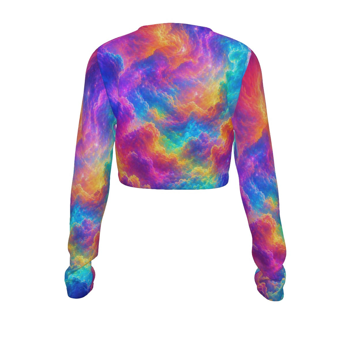 Women's Round Neck Crop Top T-Shirt