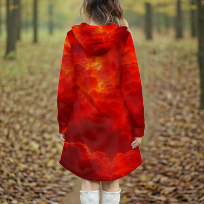 Women's Longline Hoodie Dress