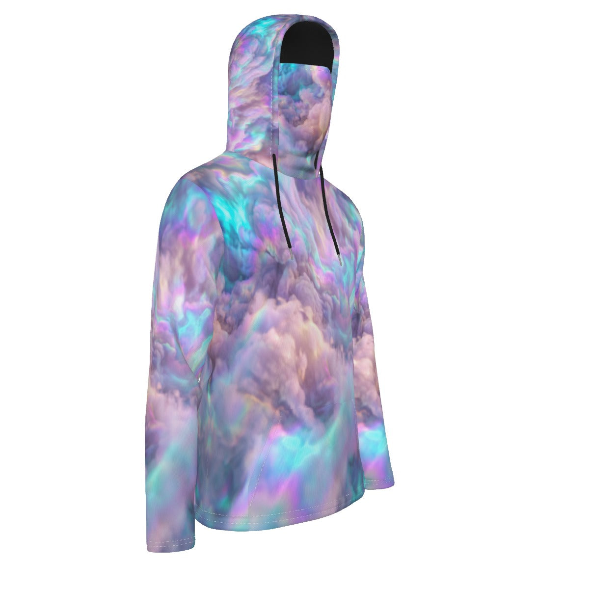 Men's Pullover Hoodie With Mask - view 4
