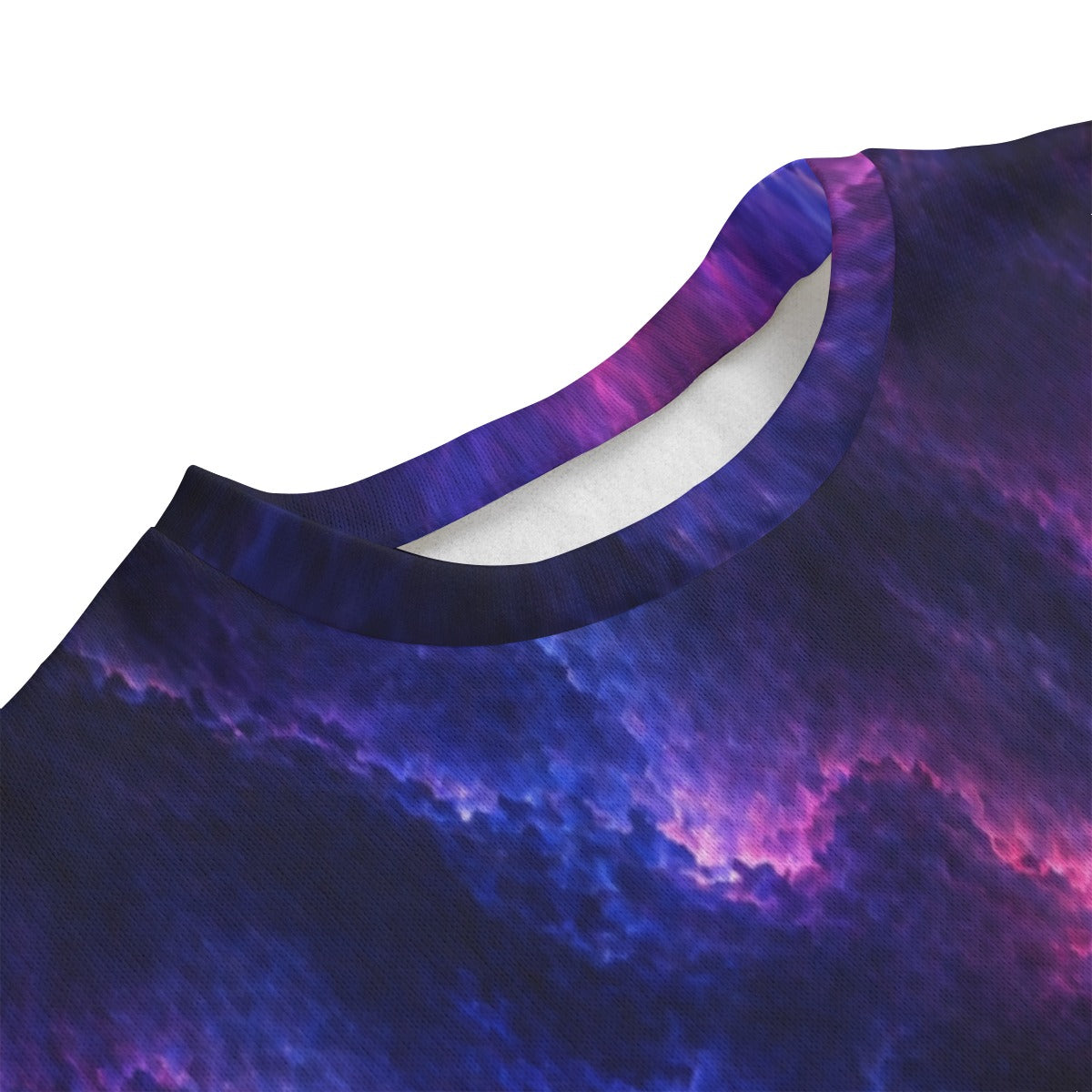 Unisex Drop-shoulder Knitted Fleece Sweater - view 3