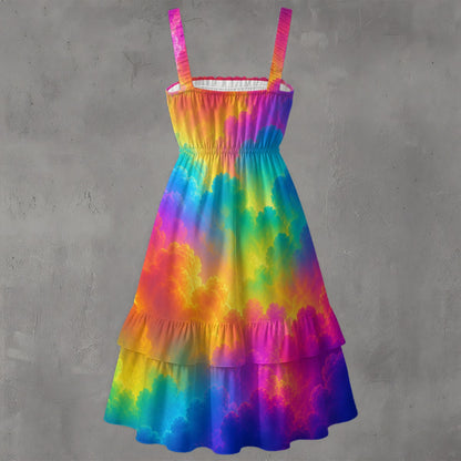 Women‘s Ruffle Hem Dress