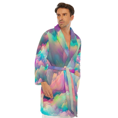 Men's Borg Fleece Robe