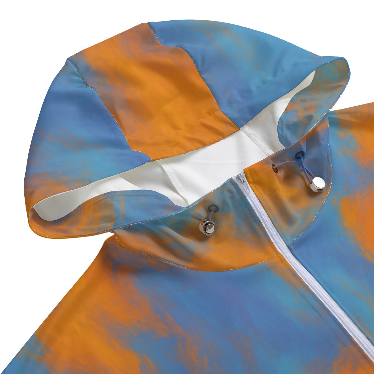 Unisex Pullover Jacket With Zipper Closure