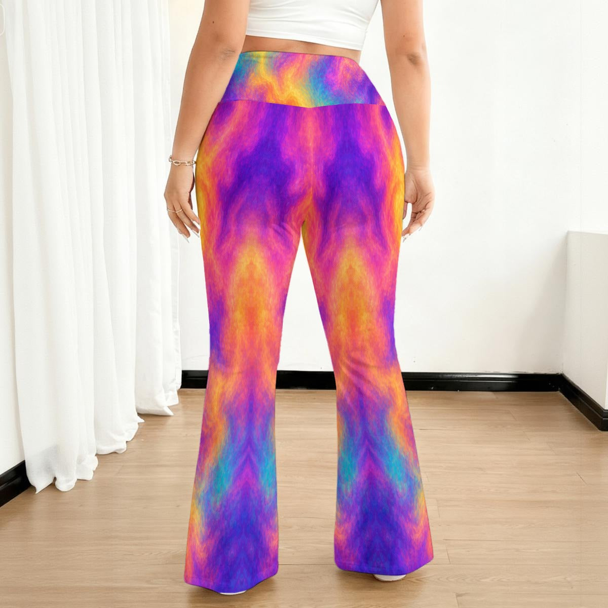 All-over print Women's Flare Yoga Pants