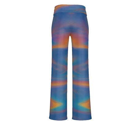 Women's High-waisted Straight-leg Trousers