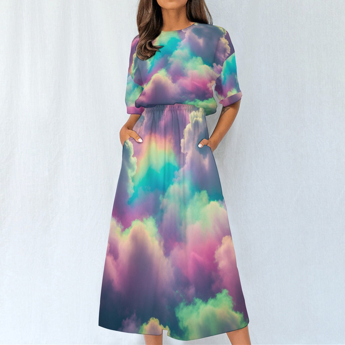 Women's Elastic Waist Dress