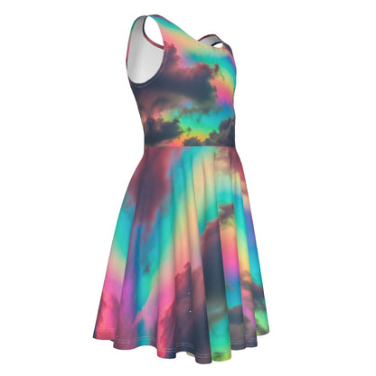 Kid's Sleeveless Vest Dress