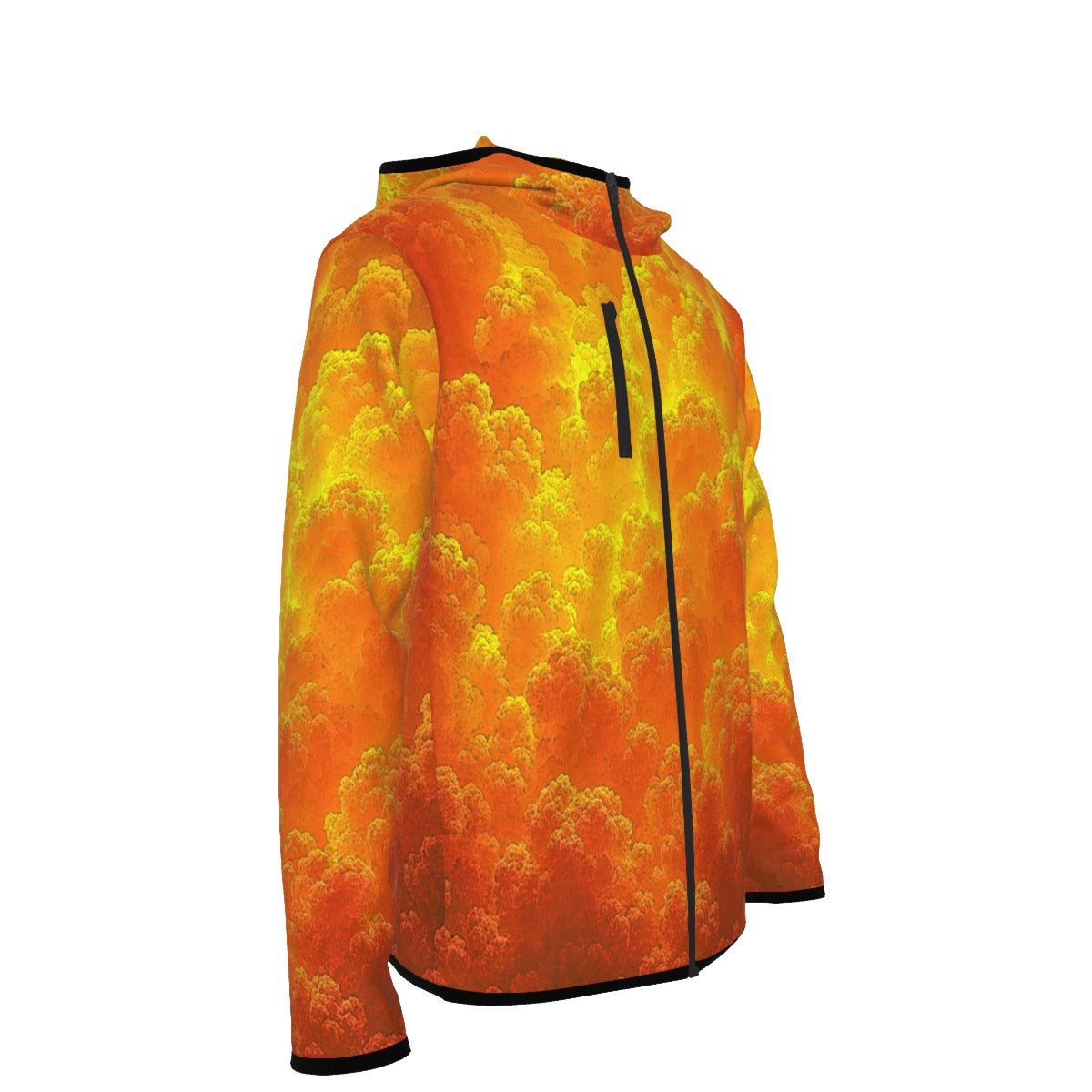 Men's Stylish Hoodie with Thumb Hole Design - view 4