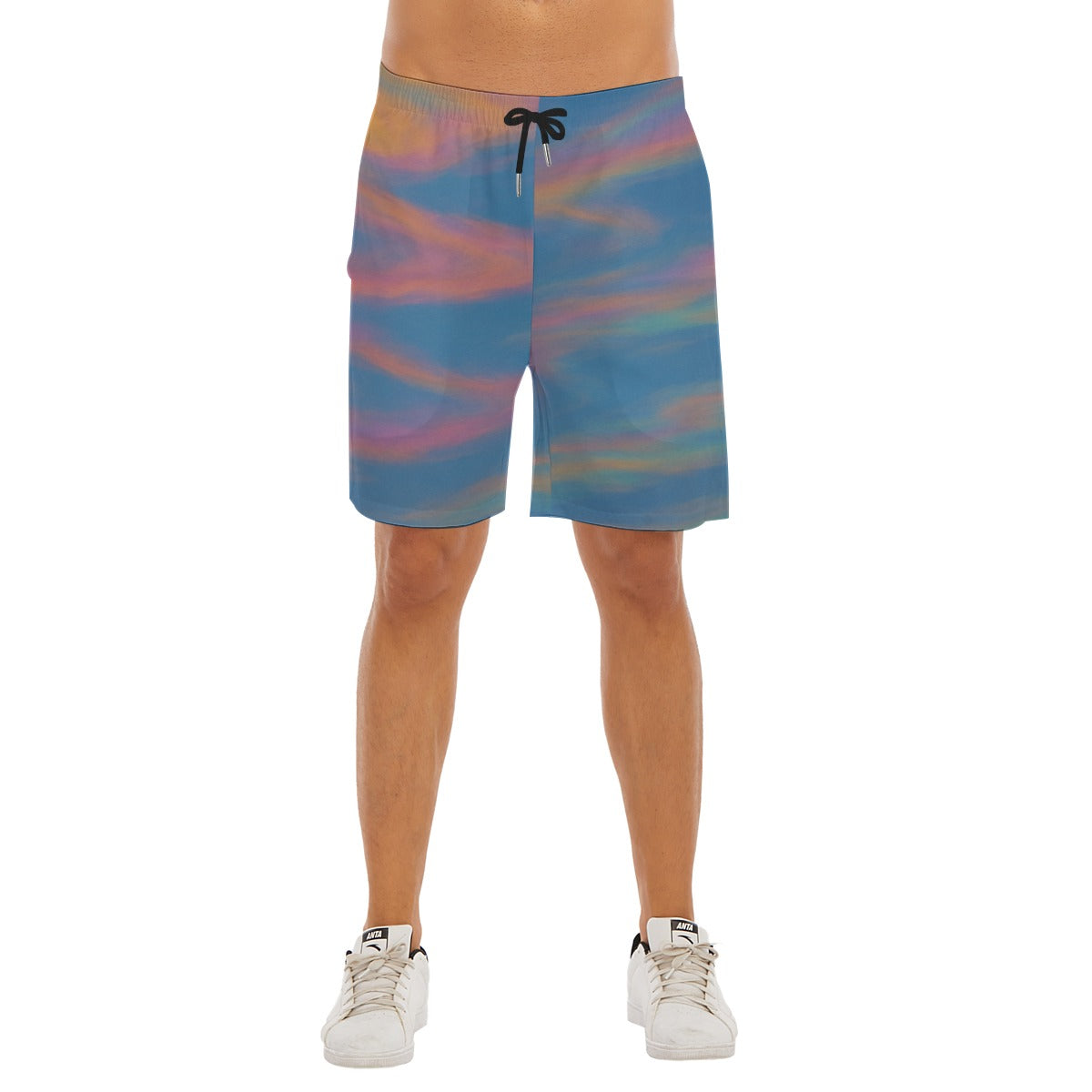 Men's Beach Shorts With Elastic Waist