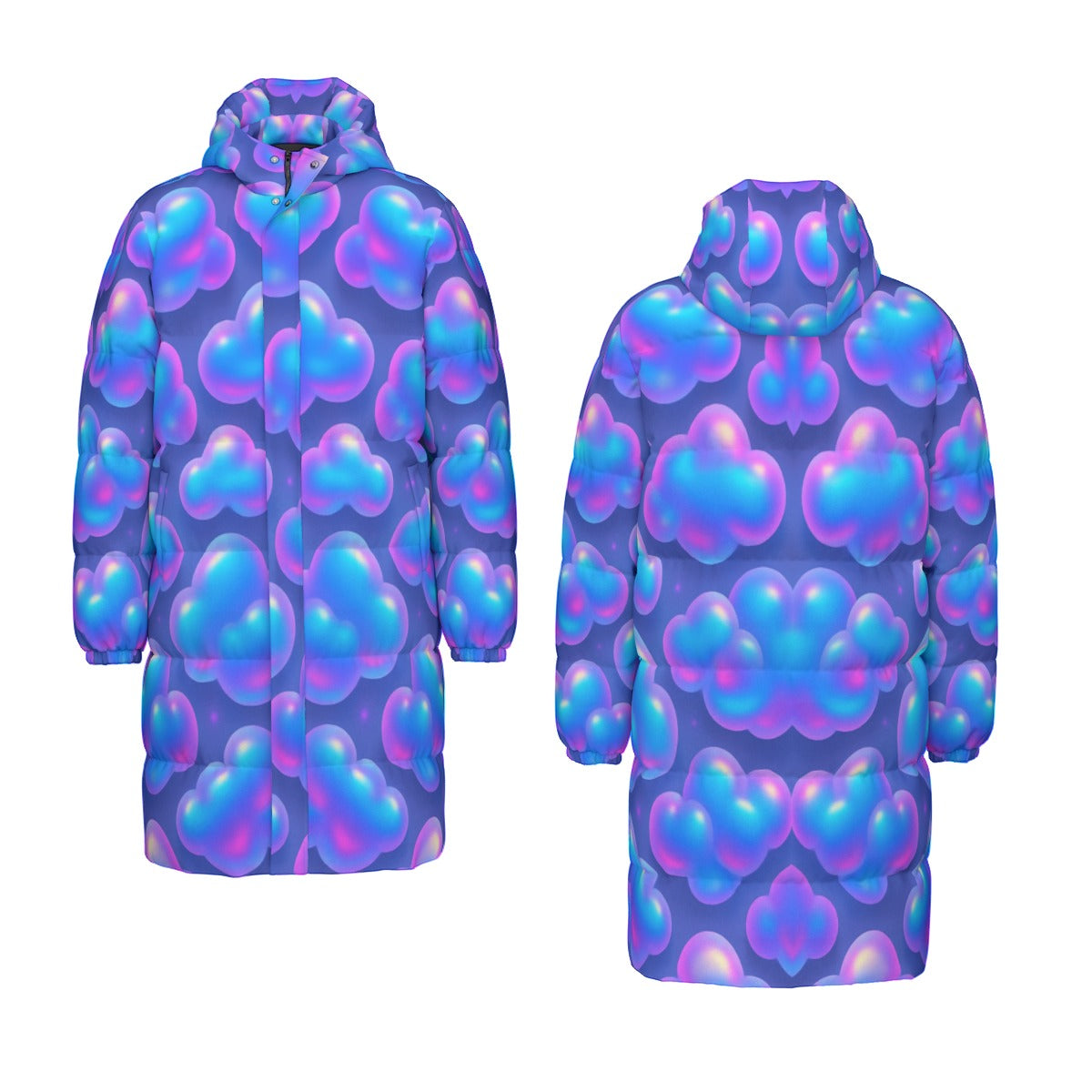 Unisex Long Down Jacket