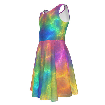 Kid's Sleeveless Vest Dress