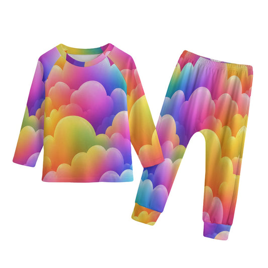 Kid's Knitted Fleece Set