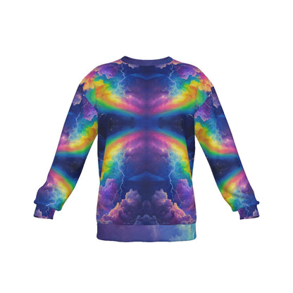 Men's Drop Shoulder Round Neck Long-Sleeved Sweatshirt