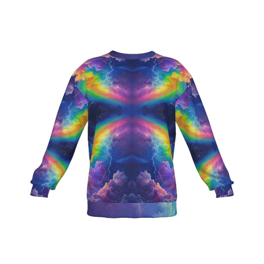 Men's Drop Shoulder Round Neck Long-Sleeved Sweatshirt