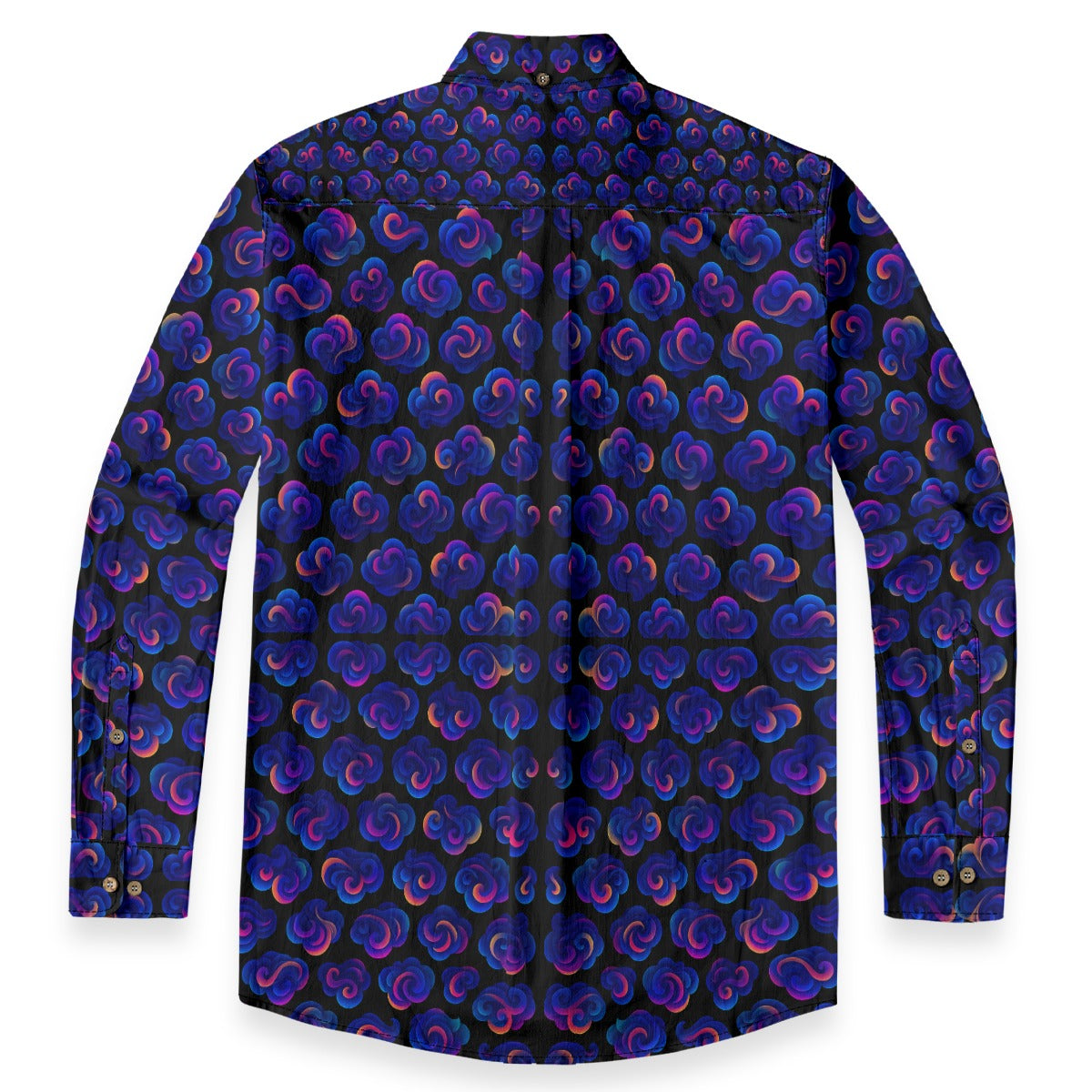 Men's Casual Lapel Long Sleeve Shirt|125GSM Cotton