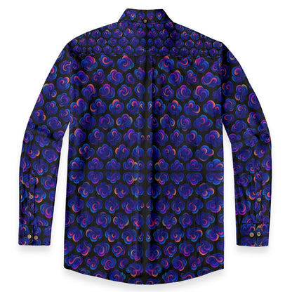 Men's Casual Lapel Long Sleeve Shirt|125GSM Cotton