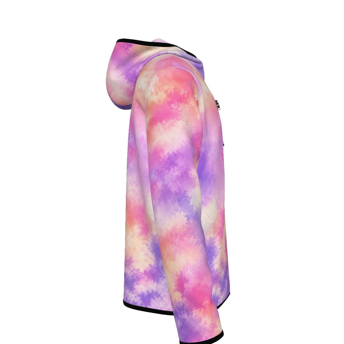 Men's Stylish Hoodie with Thumb Hole Design - view 3