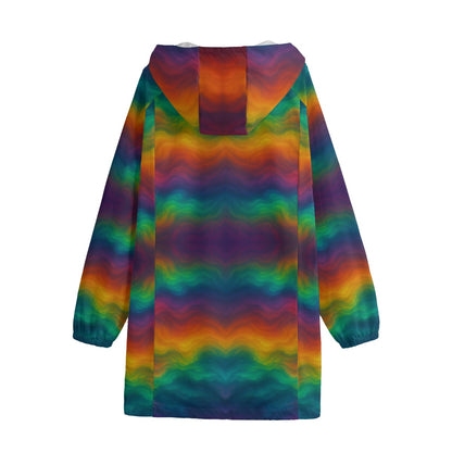 Unisex Windbreaker Long Jacket