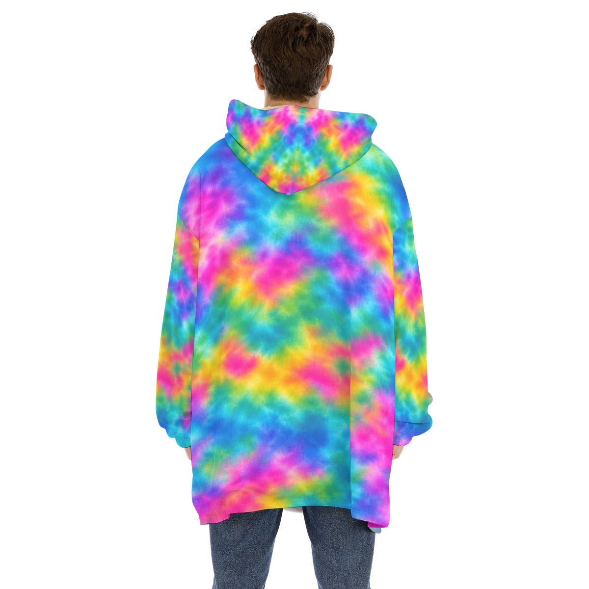 Unisex Sherpa Fleece Hoodie Blanket by O’Nimbus – view 4