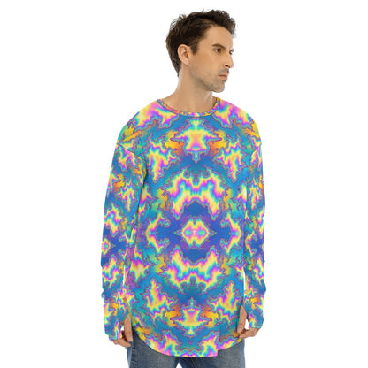 Men's Fingerless Long Sleeve T-shirt