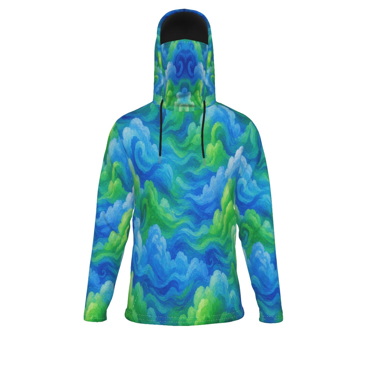 Men's Pullover Hoodie With Mask - view 1