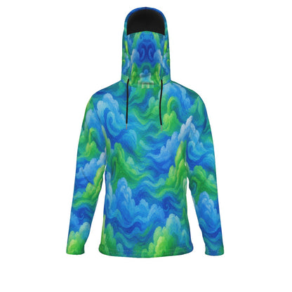 Men's Pullover Hoodie With Mask - view 1
