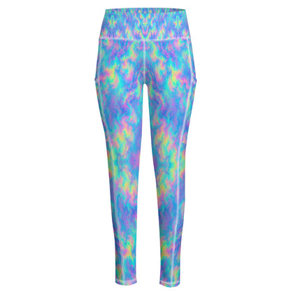 Women's Yoga Leggings With Side Pockets|210GSM