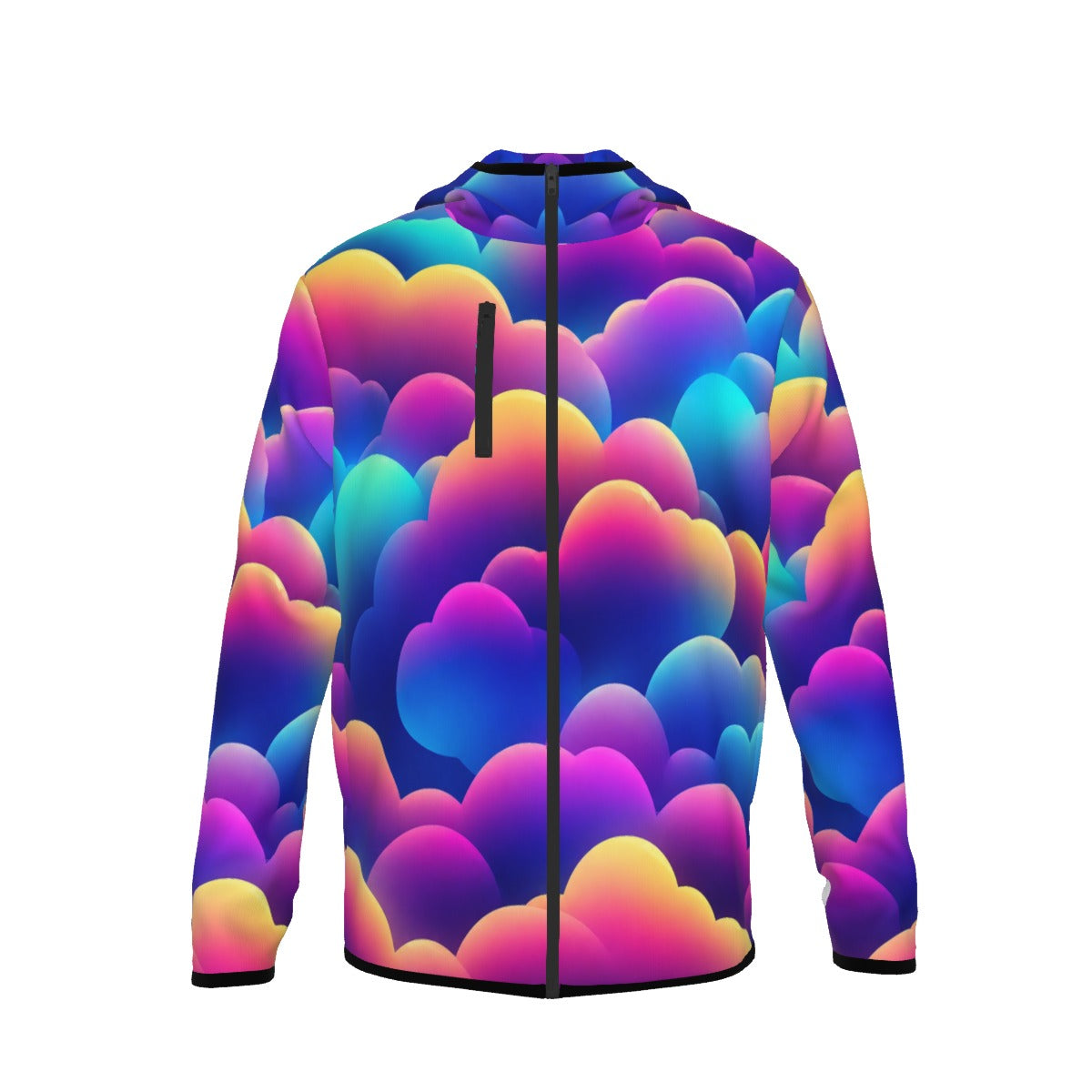 Men's Stylish Hoodie with Thumb Hole Design - view 1