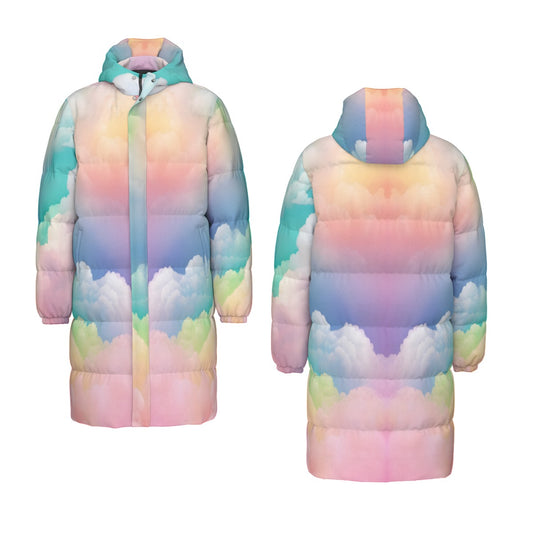 Unisex Long Down Jacket