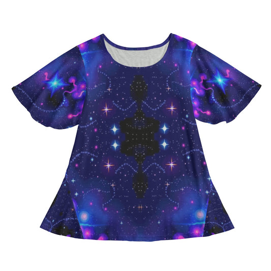 Women's Round Neck T-shirt With Short Sleeve