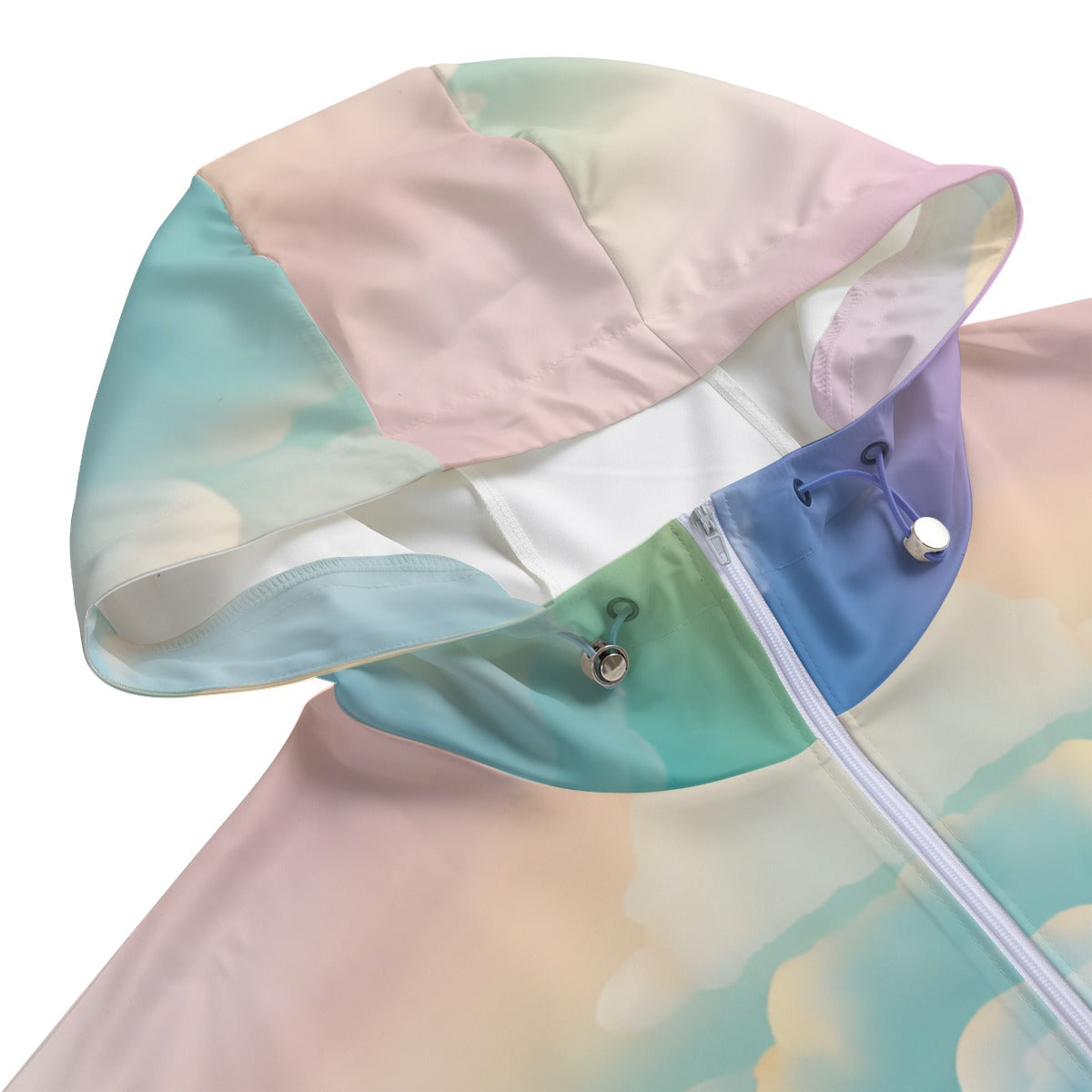 Unisex Pullover Jacket With Zipper Closure