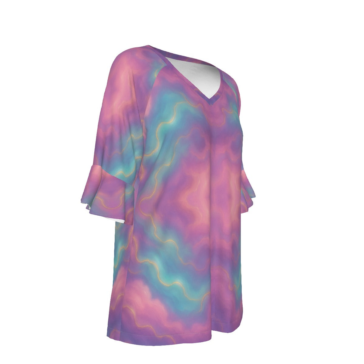 Women's T-shirt With Bell Sleeve