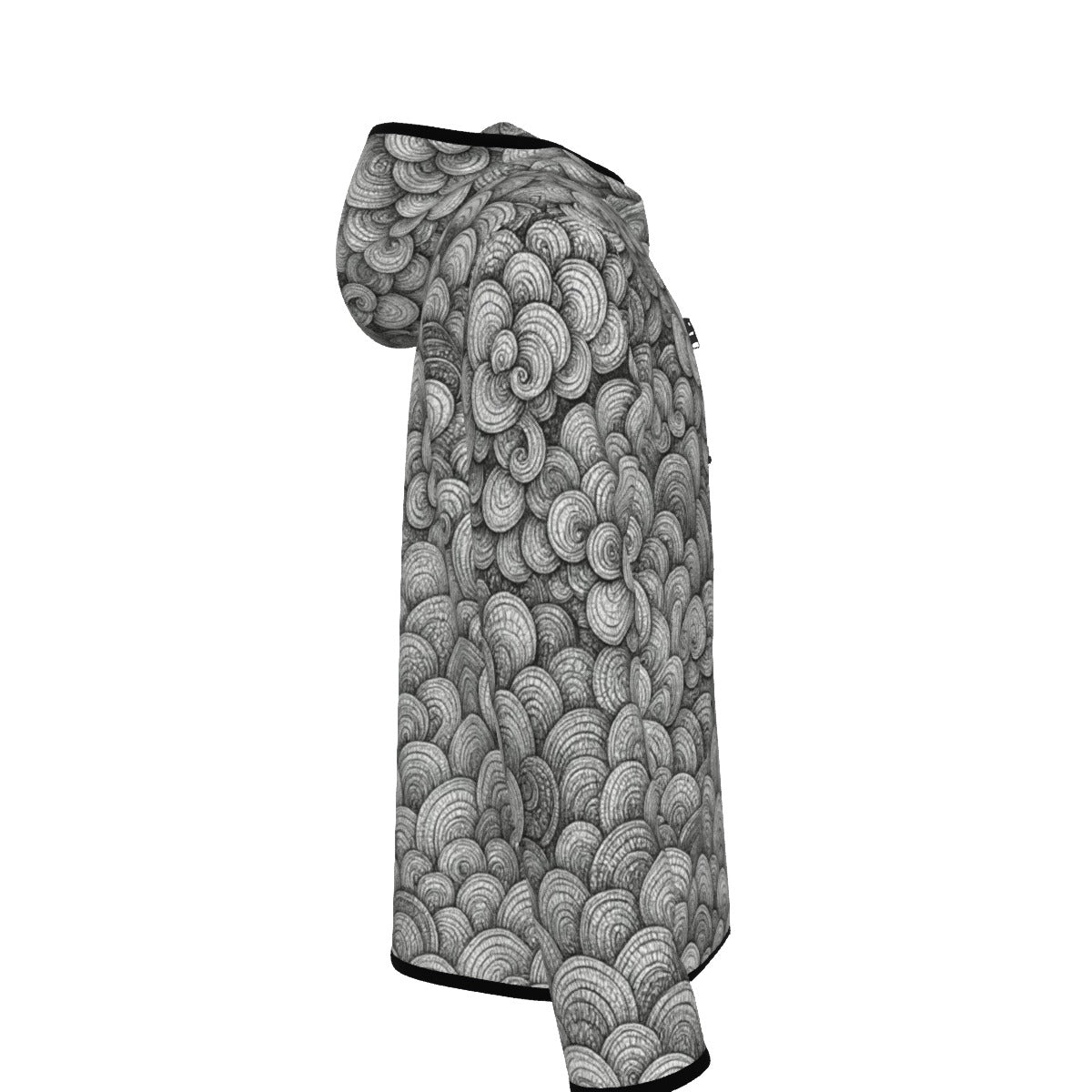 Men's Stylish Hoodie with Thumb Hole Design - view 3