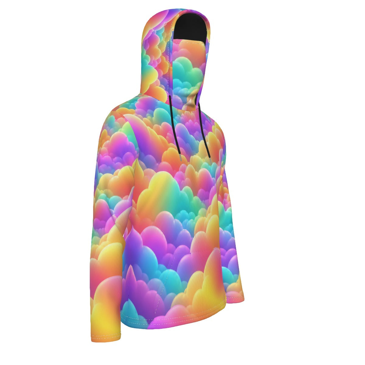 Men's Pullover Hoodie With Mask - view 4