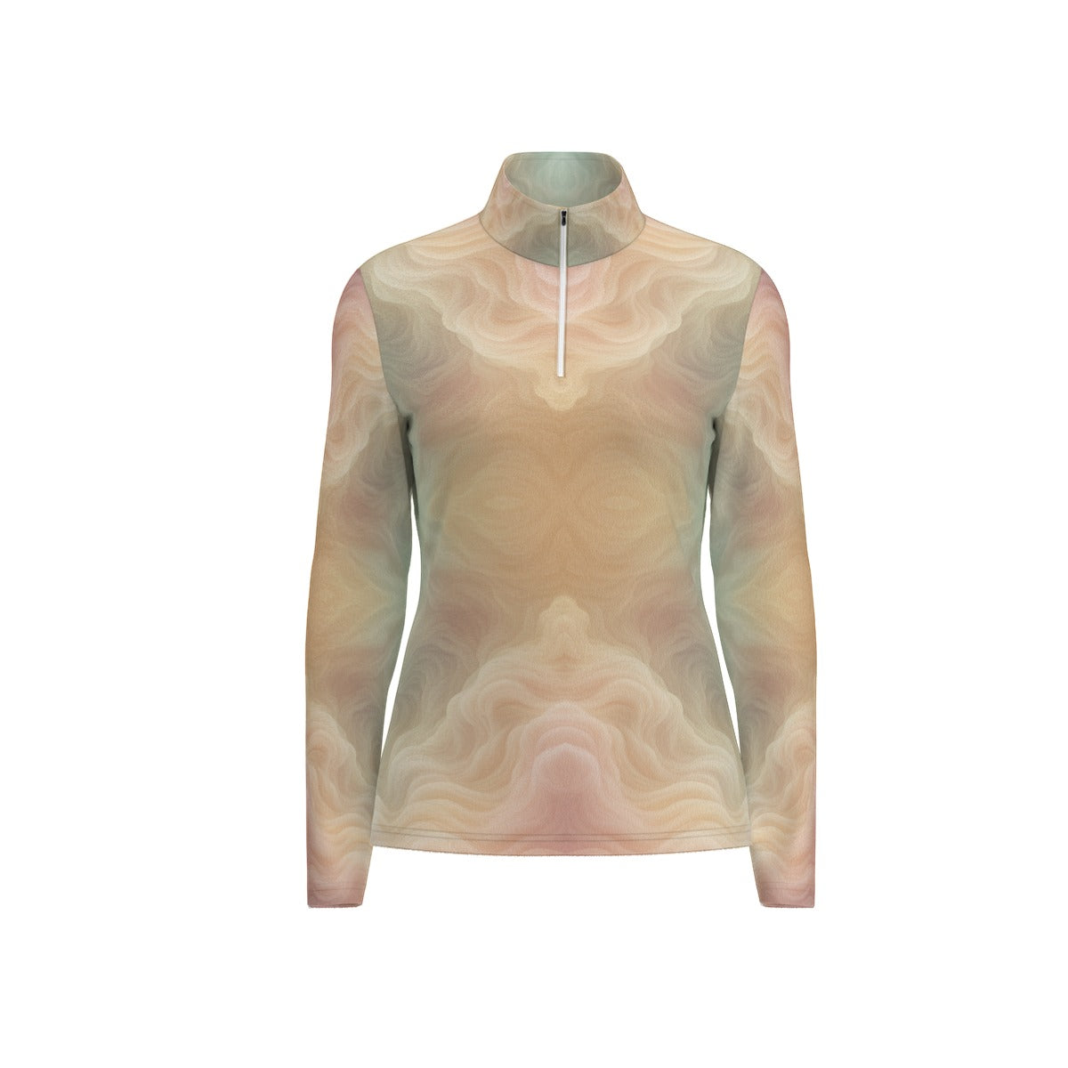 Women's Sports Collar Jersey With Long Sleeve