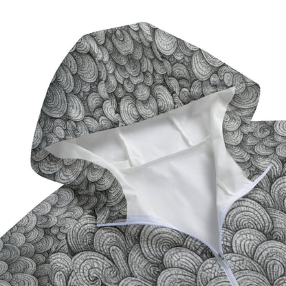 Unisex Windbreaker Long Jacket